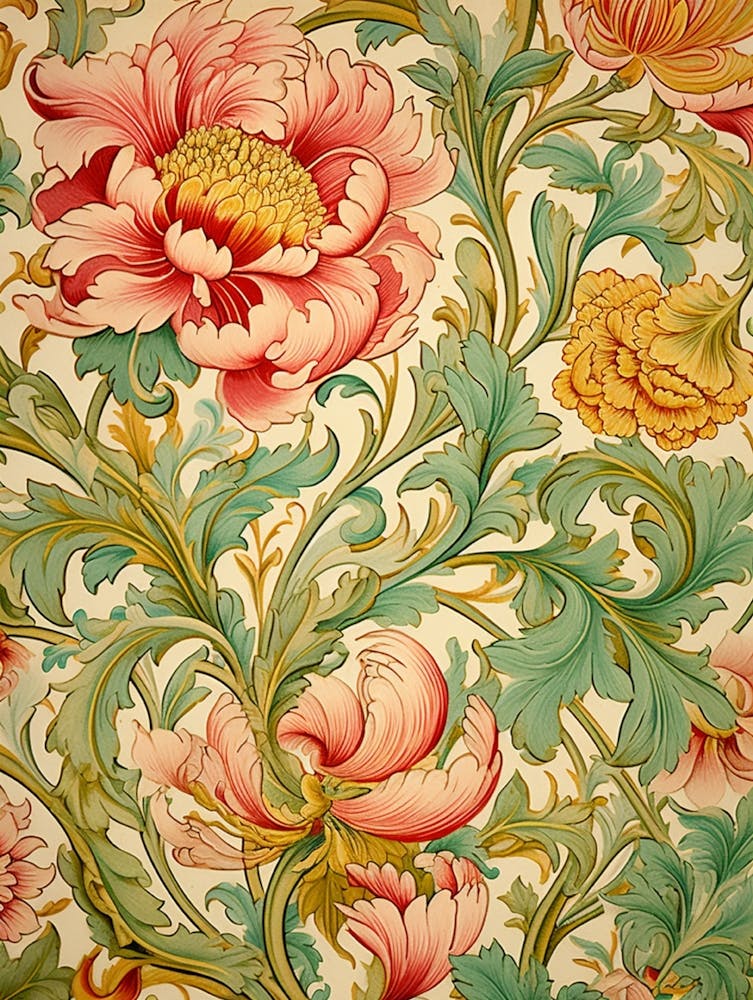 Blumentapete 312