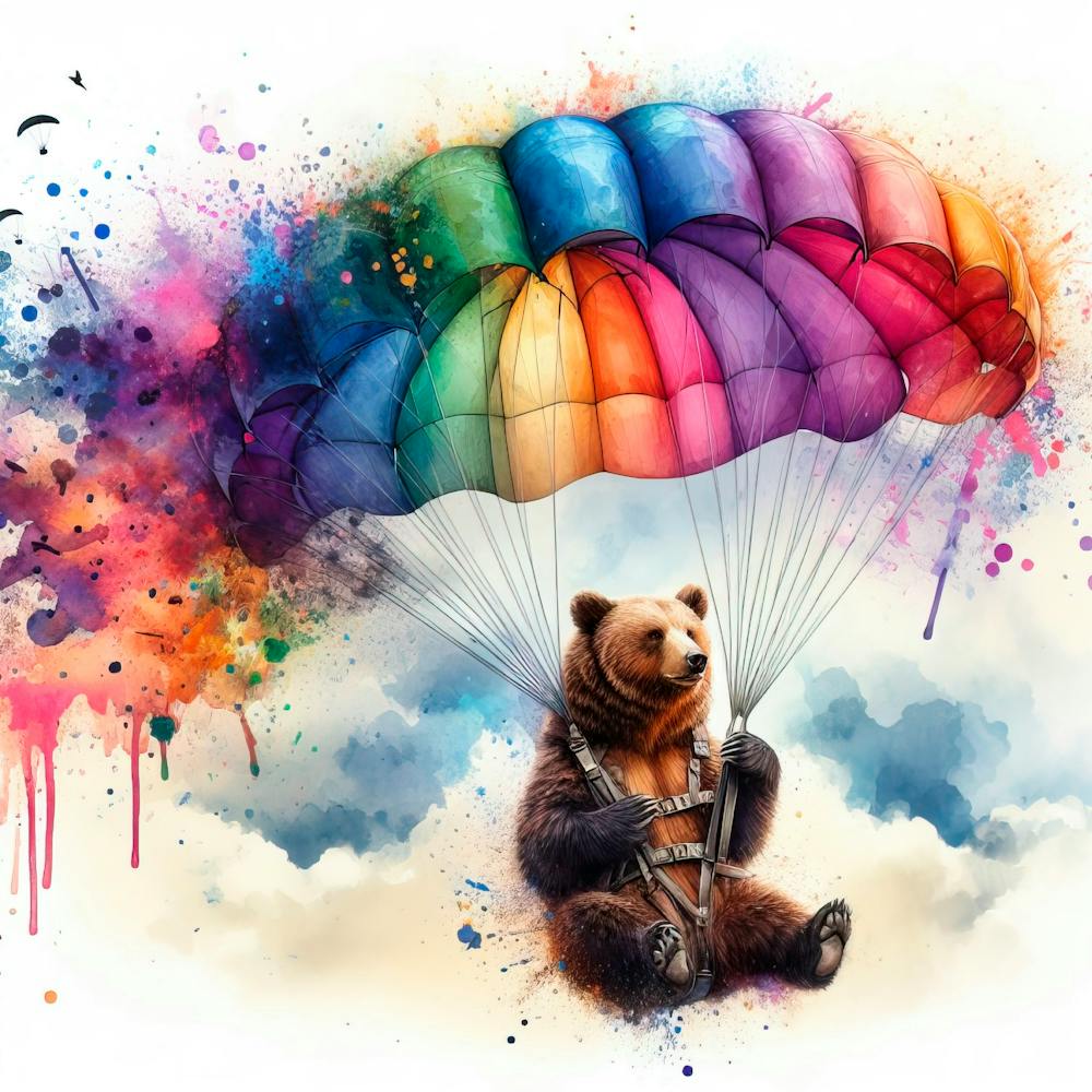 Parachute Bear