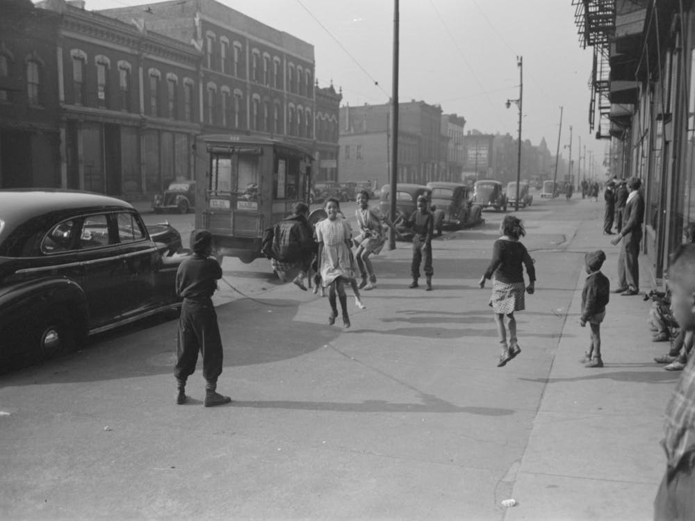 Untitled Photo, Possibly Related To Children, South Side Of Chicago, Illinois By Russell Lee
