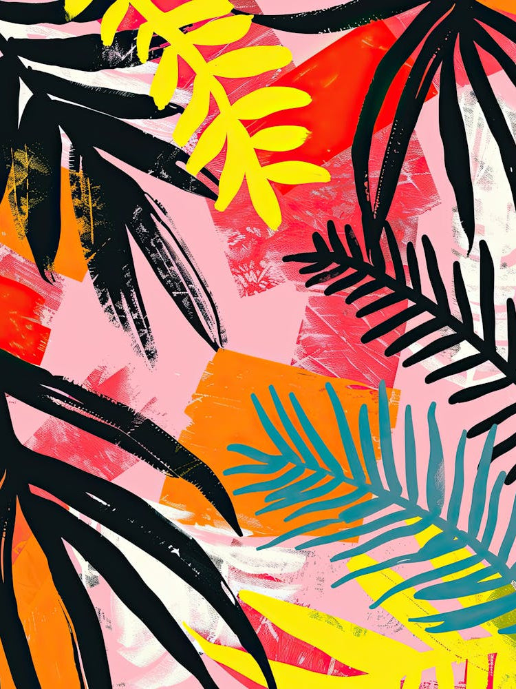 Painted Jungle Matisse Style