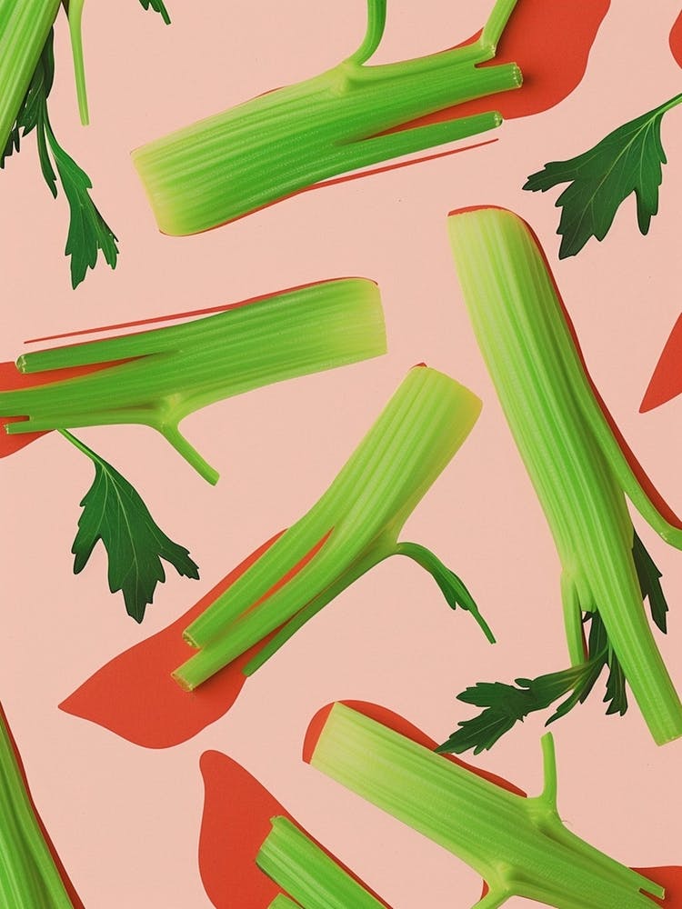 Celery Pattern Illustration 2