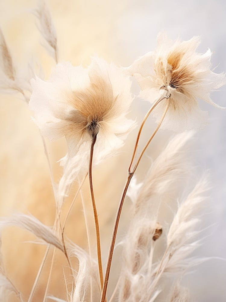 Boho Dried Flowers Moonflower 2