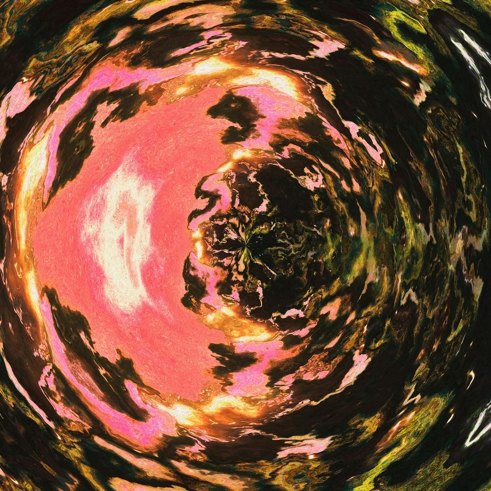 Science Fiction Planetary Abstract Square