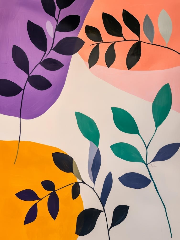 Abstract Leaves 66
