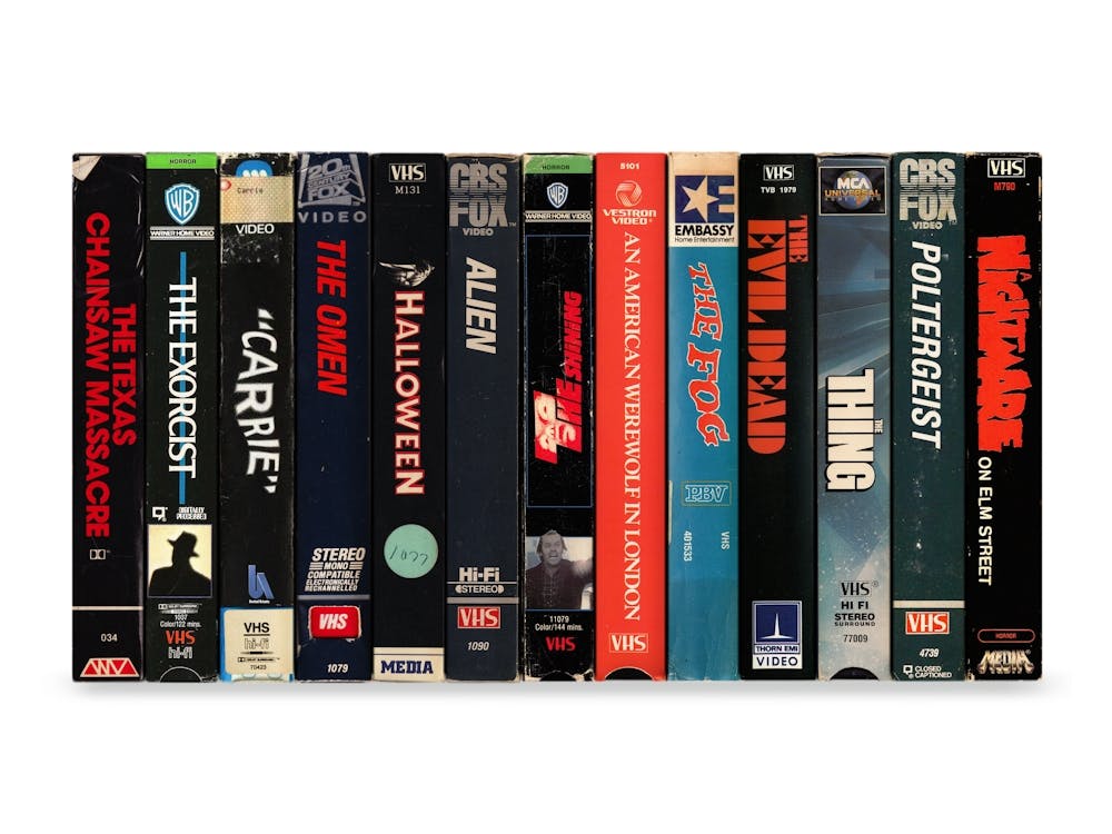 Classic Horror Movies Poster - Vintage VHS Film Print