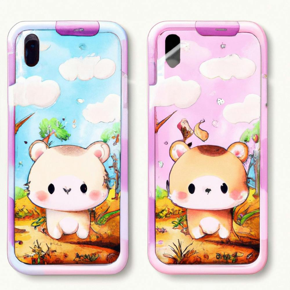 Cute Teddy Bears Phone case art