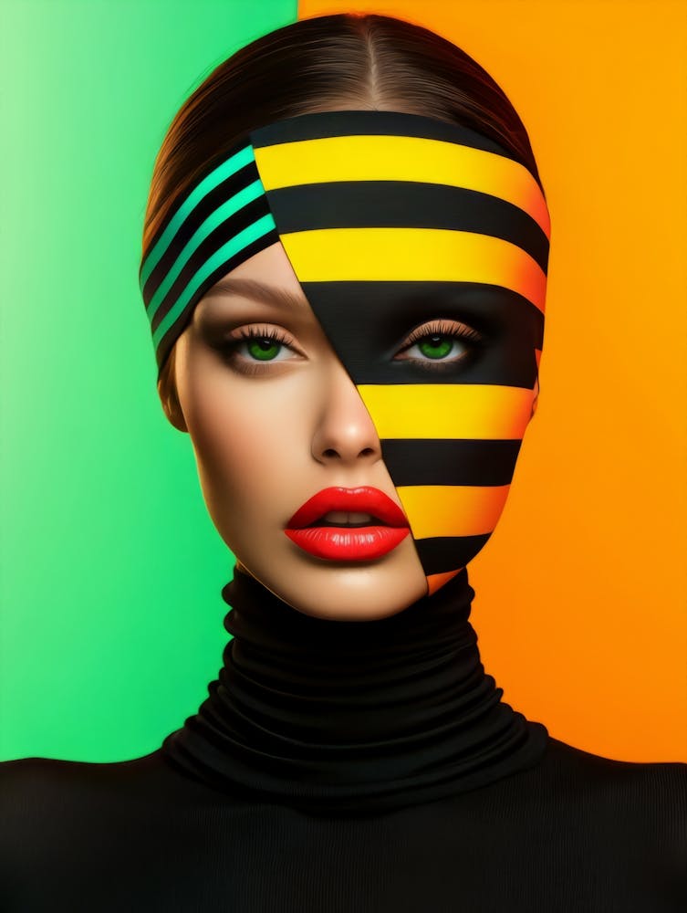 Geometric Portrait 0013 Geometric Portrait 0016 Geo Face 1 2