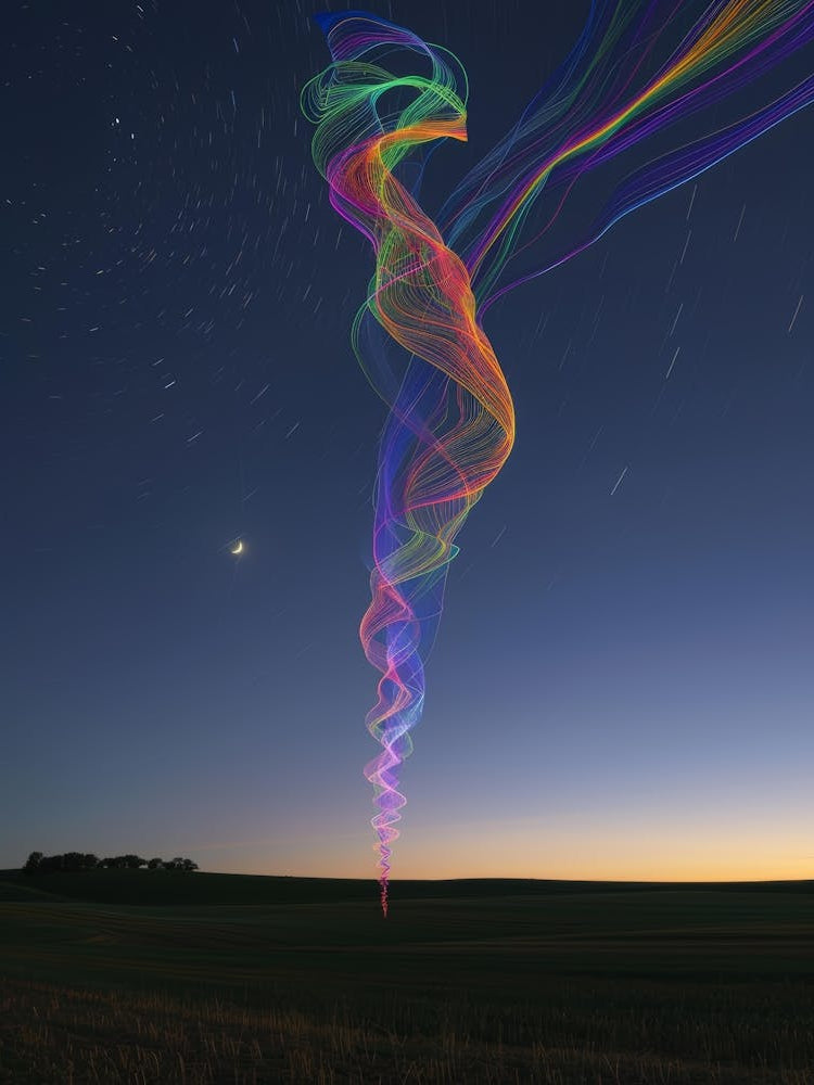 Abstract Light Painting