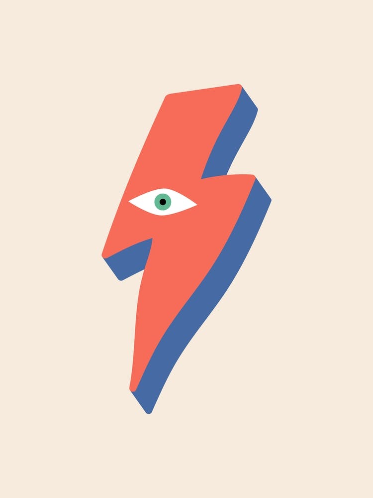 Ziggy Bowie Eye