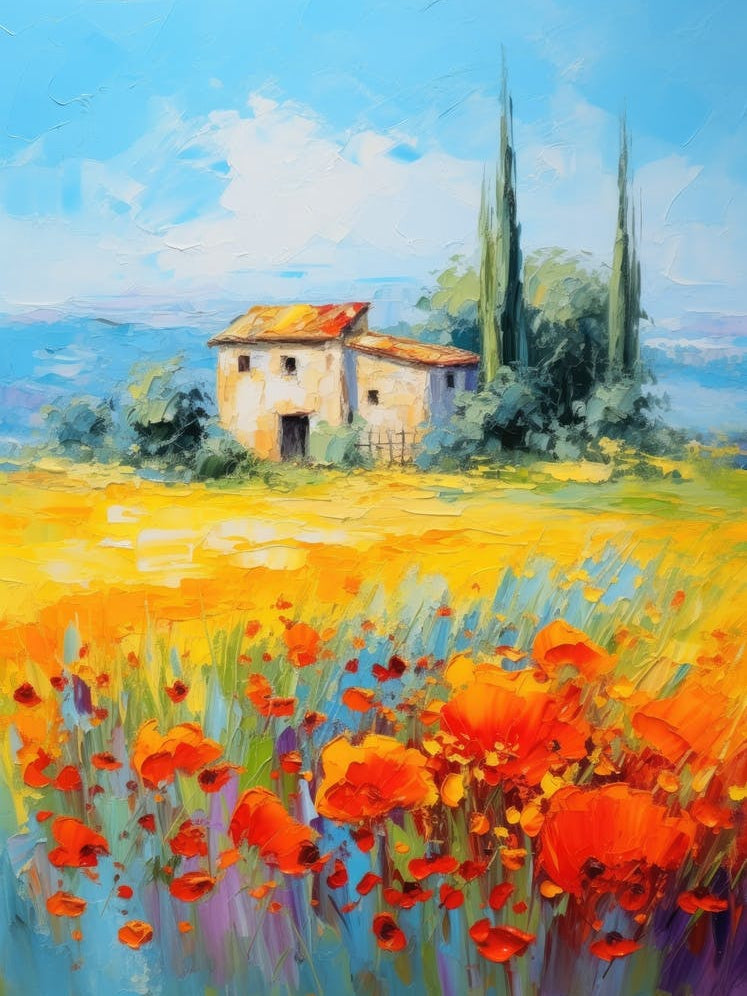 Poppies In The Field 1