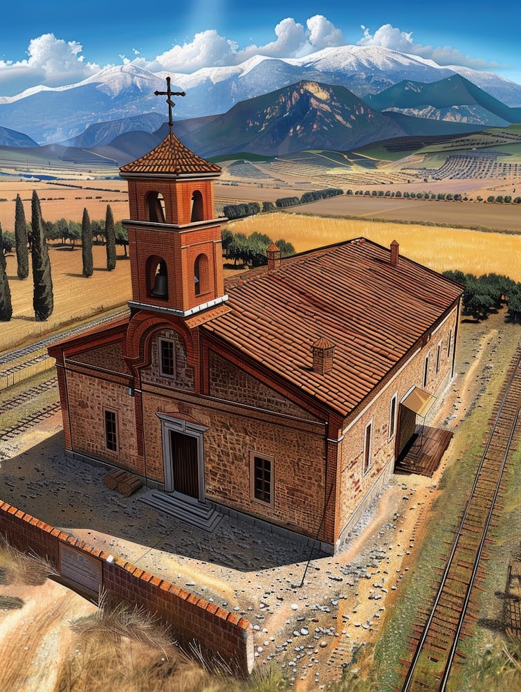 Old Church In The Countryside