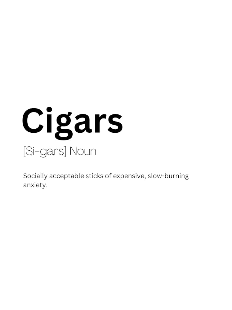 Cigars Definition Meaning