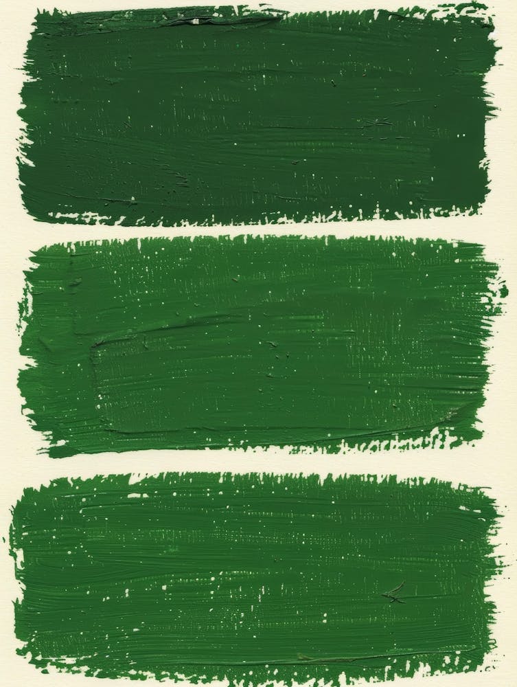 Green Paint Splatters