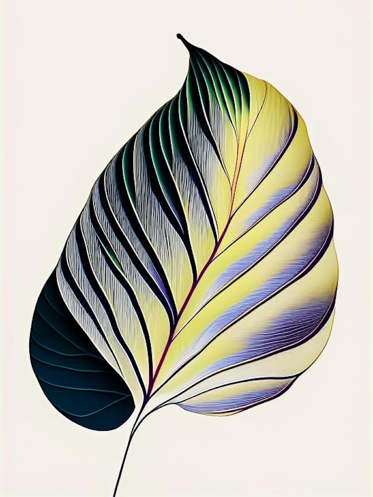 Hosta Leaf Abstract 2