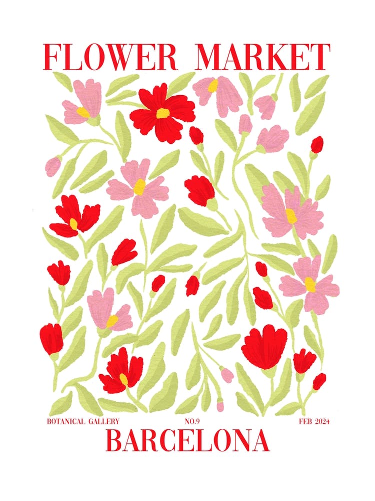 Flower Market Barcelona