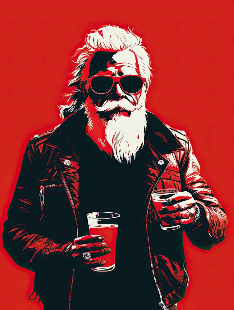 Drunk Santa Claus
