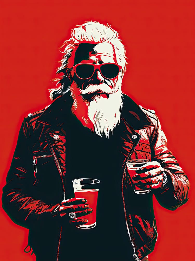 Drunk Santa Claus