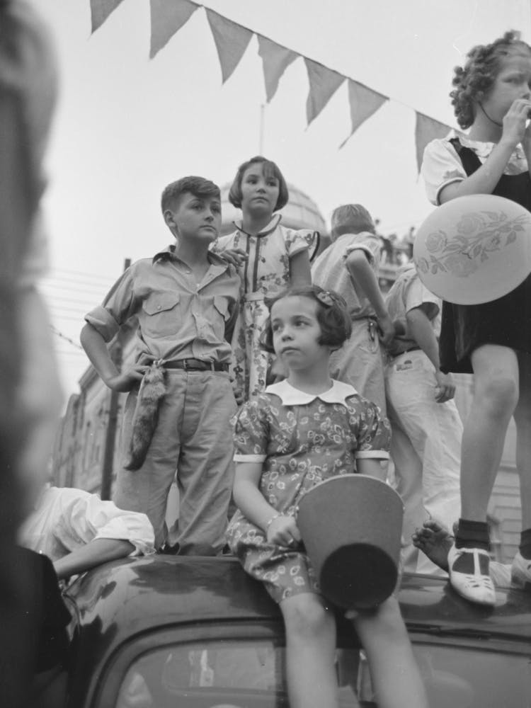 Untitled Photo, Possibly Related To Group Of People At Southern Louisiana State Fair, Donaldsonville, Louisiana