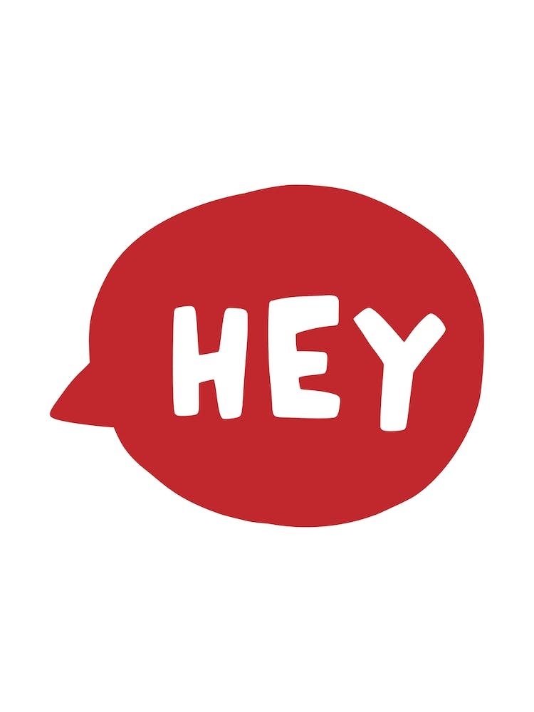 Hey Bubble Super Scandi Red Kids