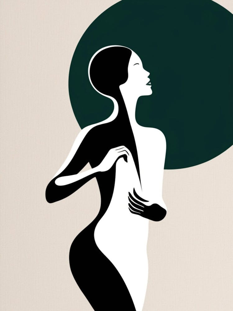 Silhouette d'une Femme 8