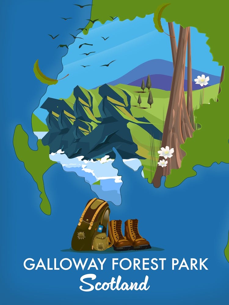 Galloway Forest Park Scotland