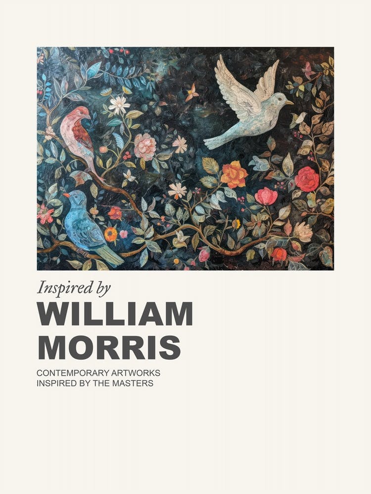 Museum Poster Inspired By William Morris 2