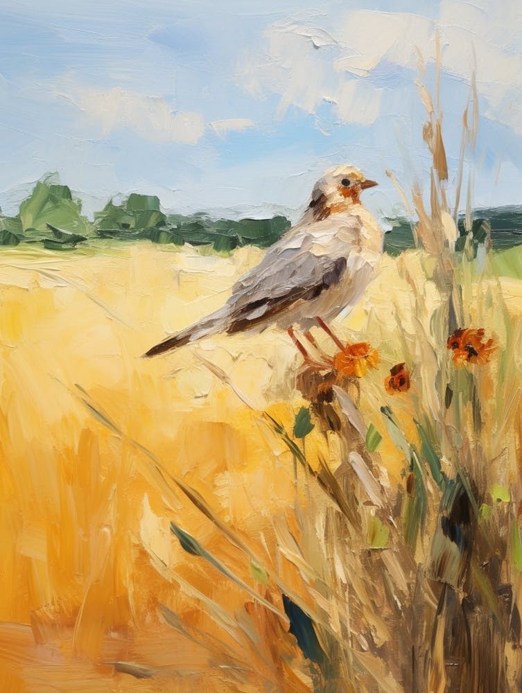 Bird Painting Pigeon 3