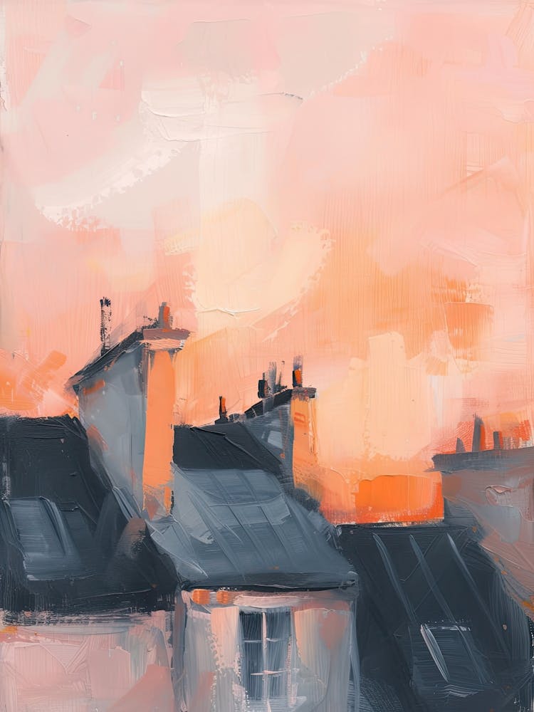 Nice Rooftops Morning Skyline 2