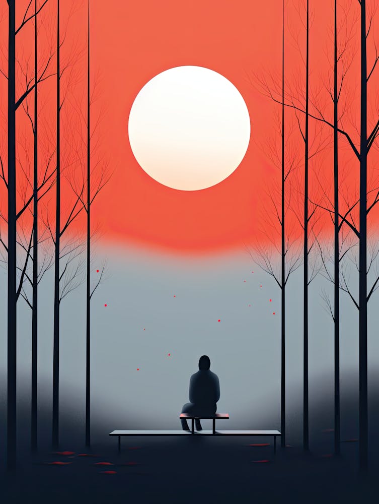 Sunset In The Woods, Loneliness