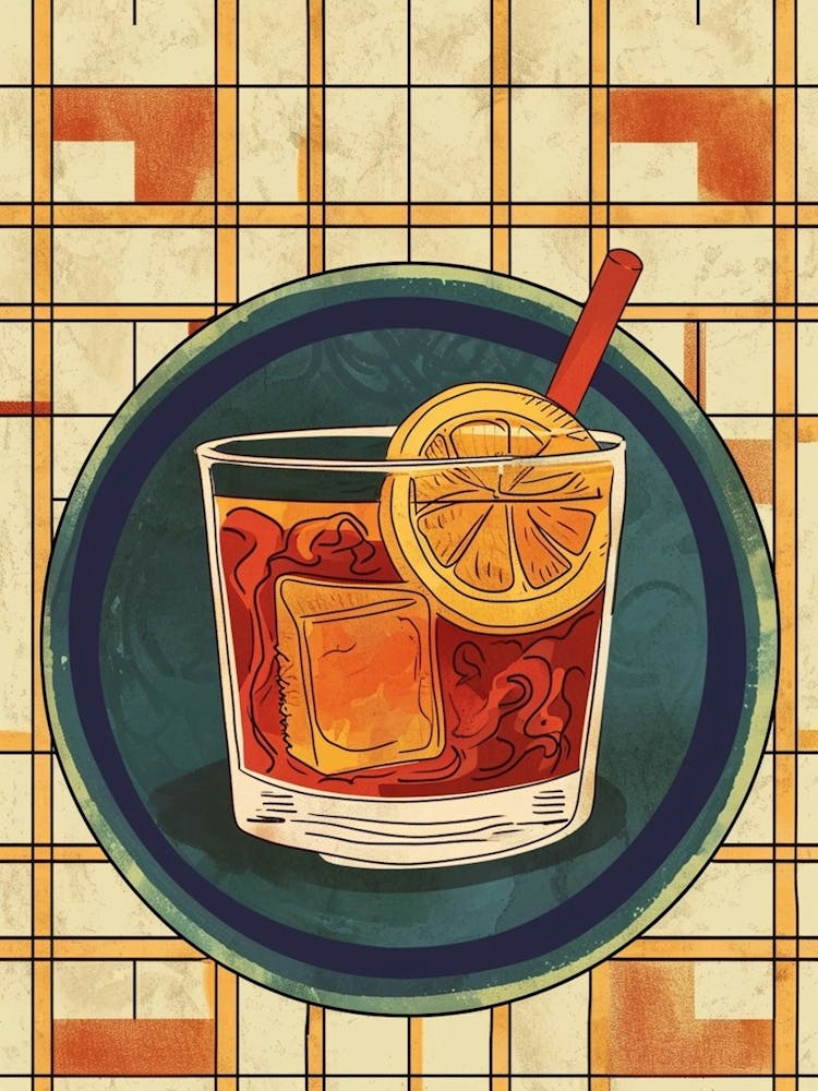 Old Fashioned Tiled Background 2