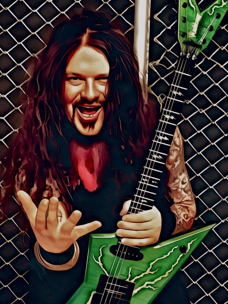 Dimebag Darrell art