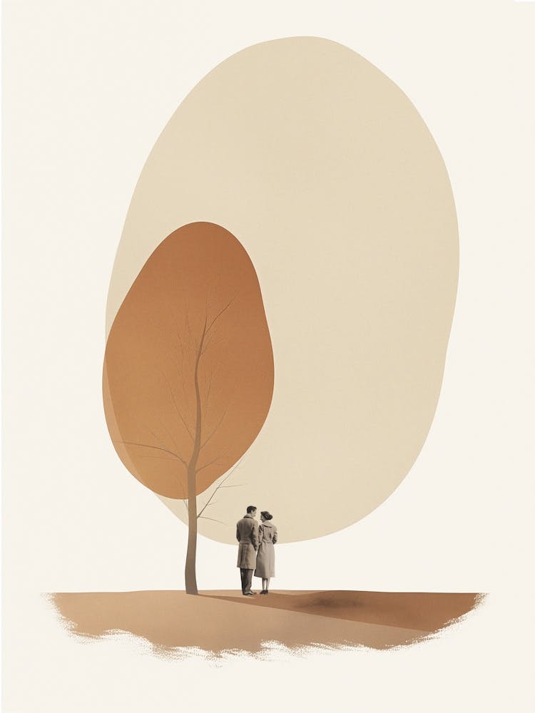 Couple Under Tree