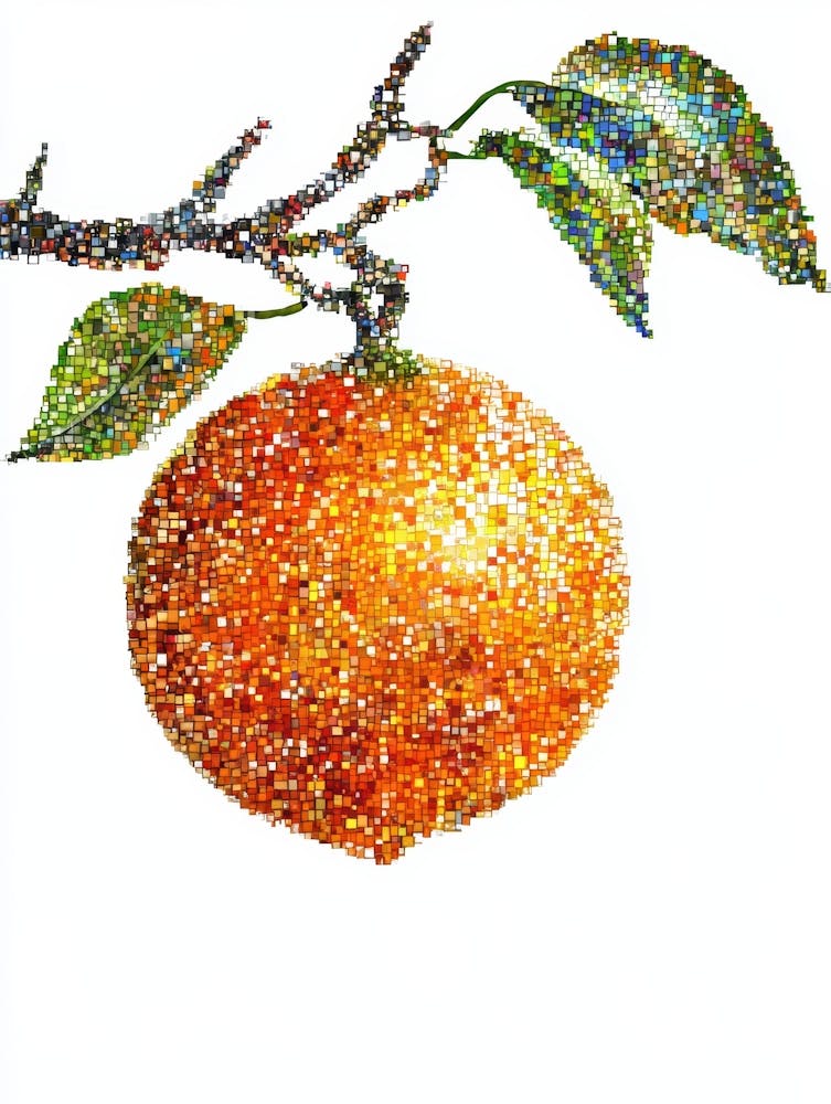Orange Texturé