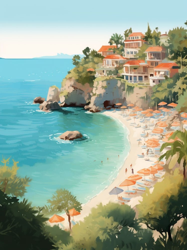 Antalya Turquie 6 Illustration