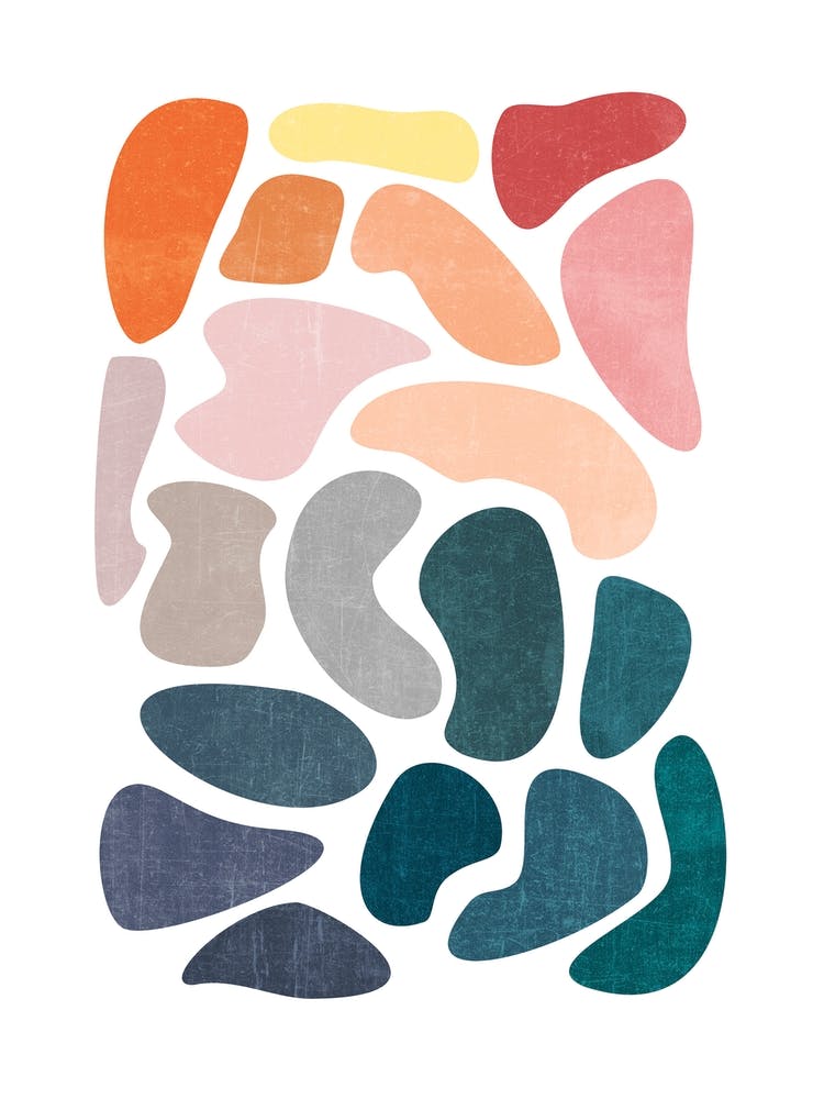 Colorful Abstract Shapes B