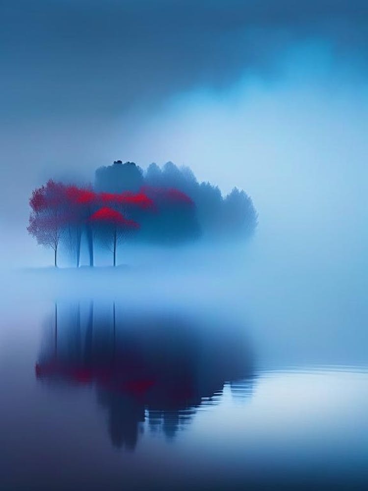 Fog Waterscape Pop Art Photography 1