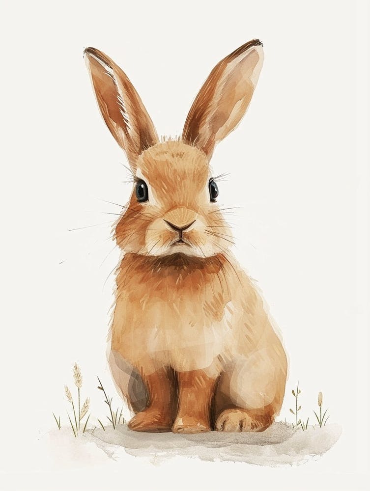 Beveren Rabbit Kids Illustration 1