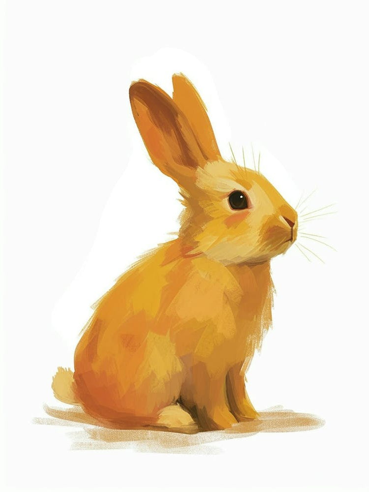 Tans Rabbit Nursery Illustration 3