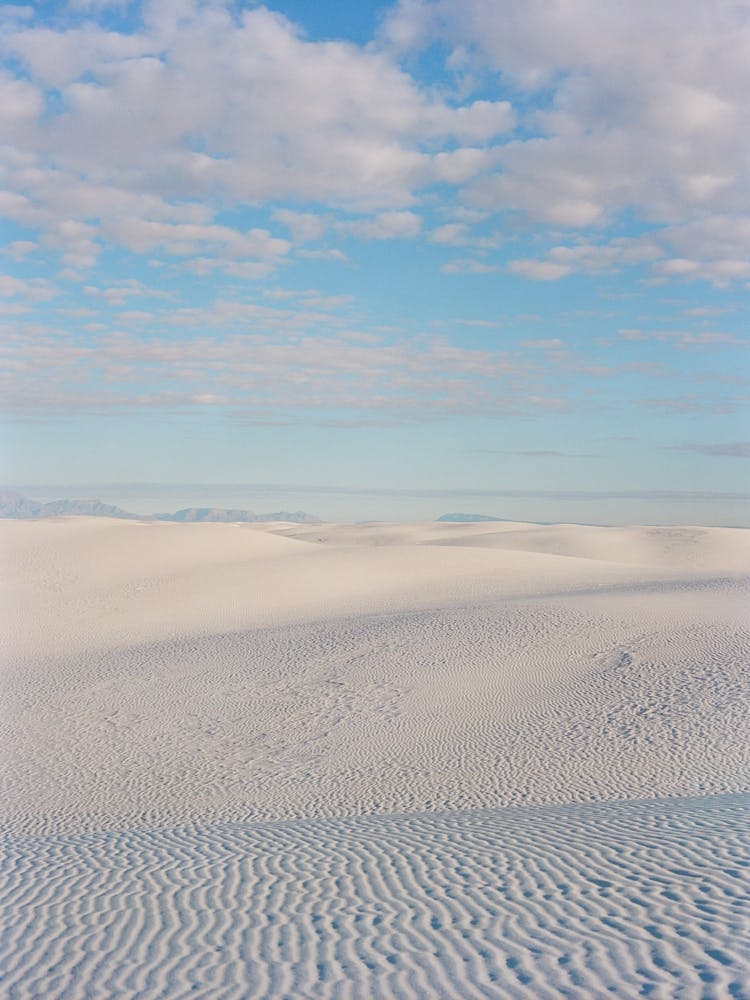 White Sands New Mexico Sunrise VI on Film
