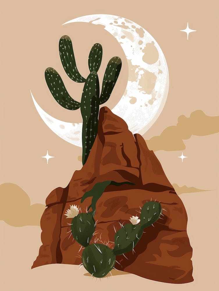 Cactus In The Desert 10
