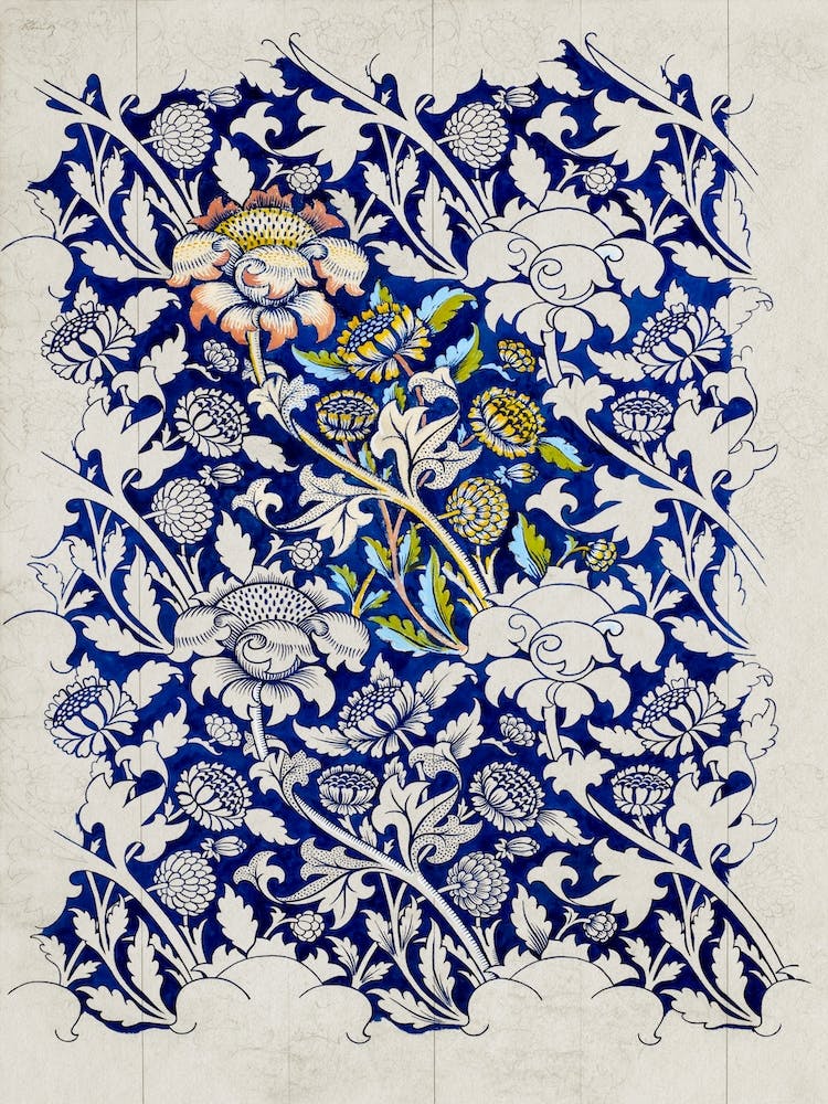 Aquarell, William Morris