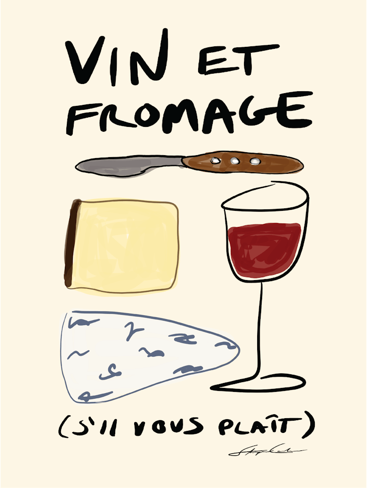 Vin Et Fromage