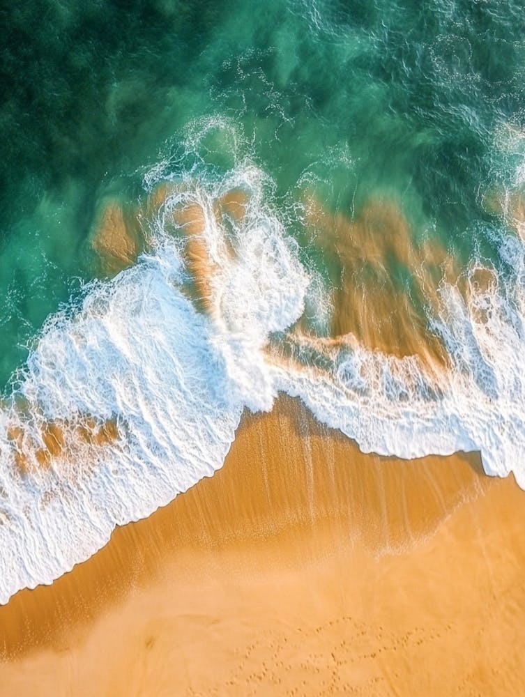 Aerial View Of A Beach 76