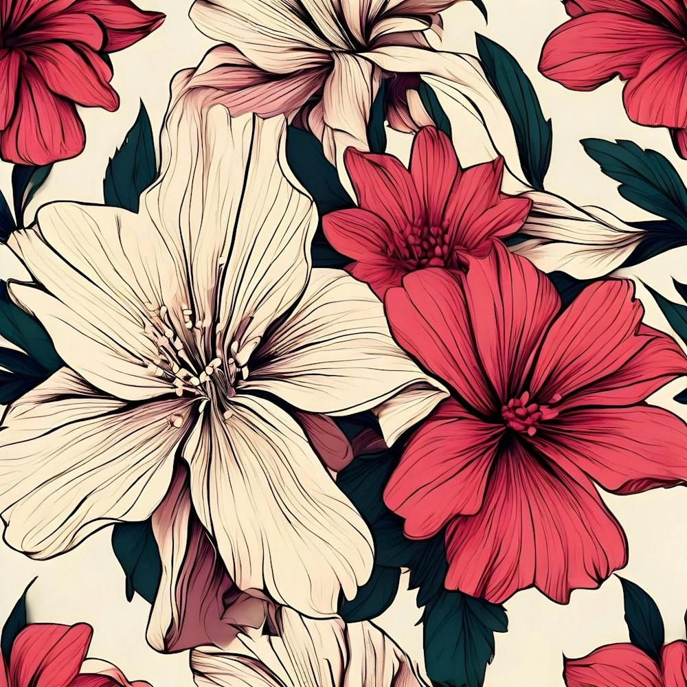 Seamless Floral Pattern 29