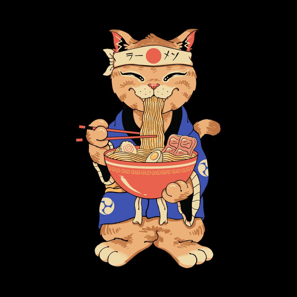 Ramen Meowster Debout
