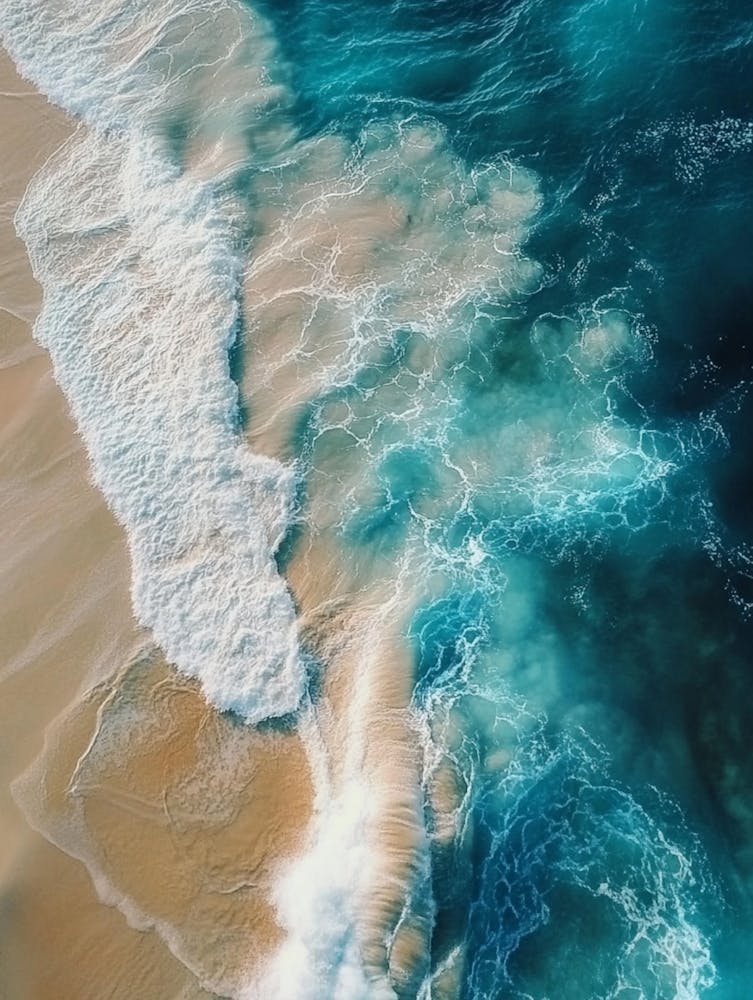 Aerial Ocean Wave