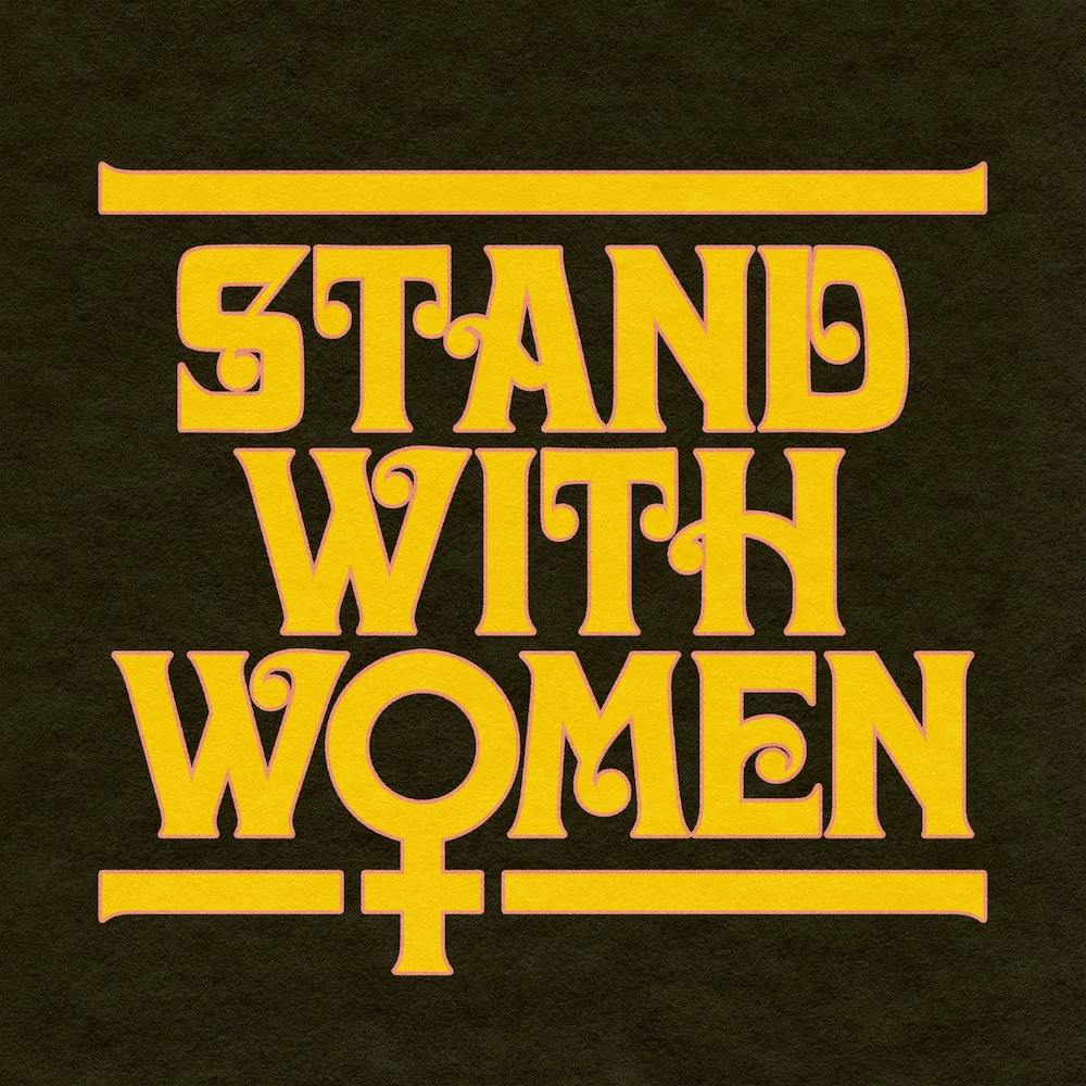 Stand With Women Black Square