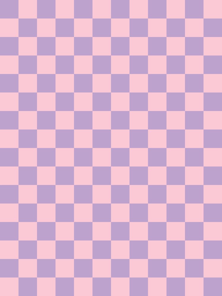 Purple And Pink Checkerboard