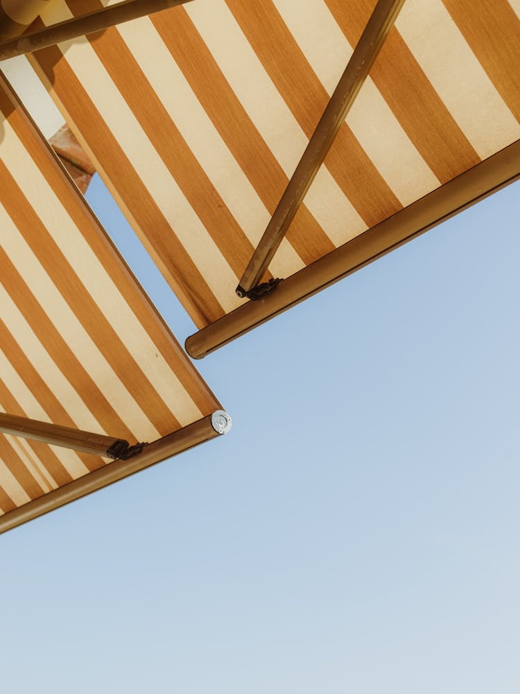 Striped Awning