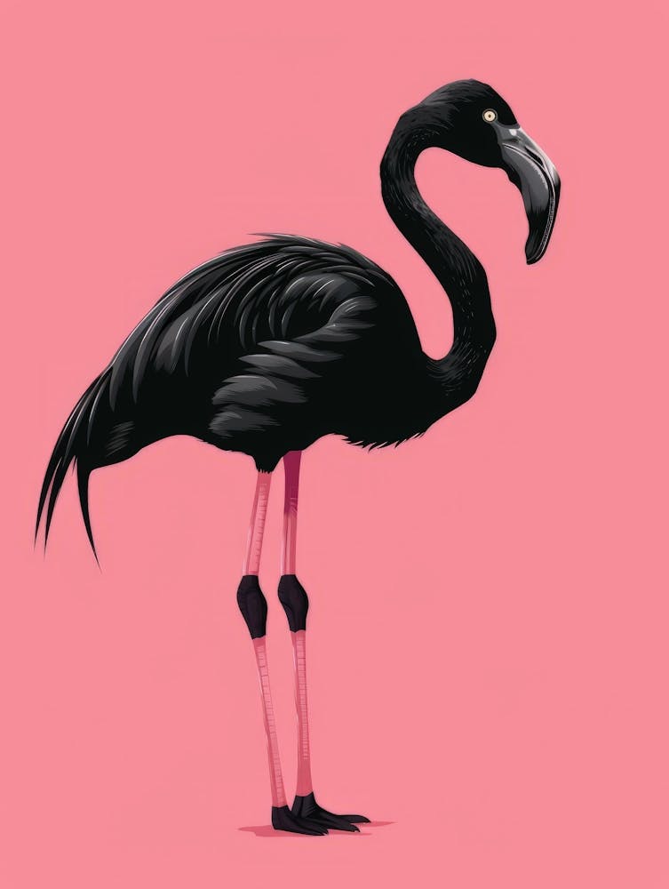 Black Flamingo